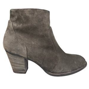 Paul Green Women’s Riley Grey Suede Ankle Boots Size 6.5 US 9